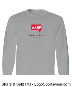 AARF Long Sleeve T-Shirt - Athletic Heather Design Zoom
